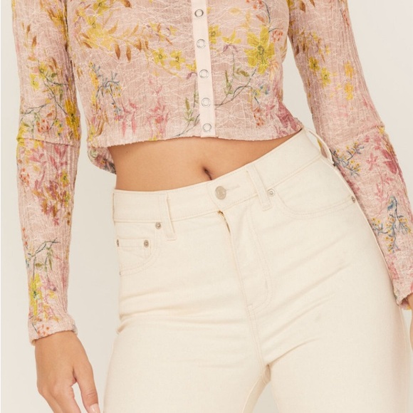 Free People Angelina Lace Top BNWT - Picture 13 of 14